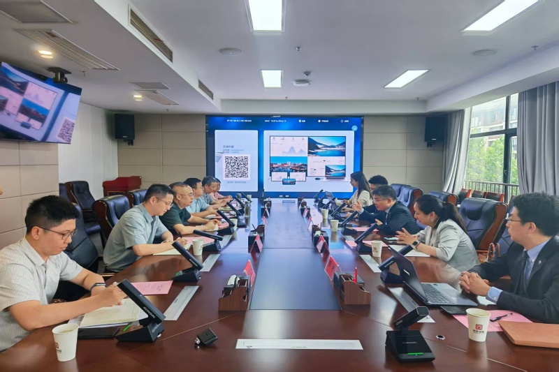 北京京工弘元基金董事长王乐一行来访