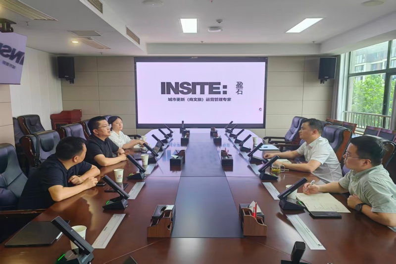  上海盈石副总裁陈斌一行来访